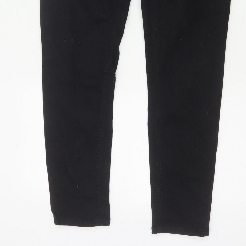 New Look Women Black UK 14 Emilee Skinny Stretch Jeggings Pockets
