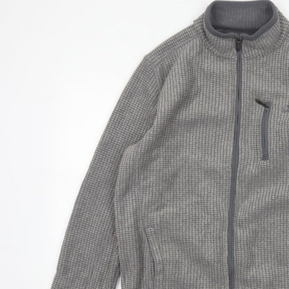 Weird Fish Men’s Grey M Fleece Full Zip Outdoor Jacket