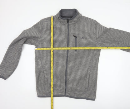 Weird Fish Men’s Grey M Fleece Full Zip Outdoor Jacket