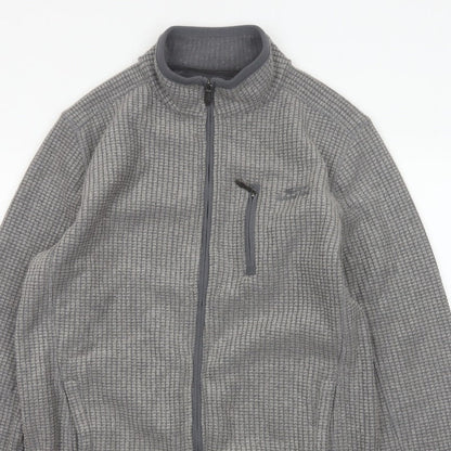 Weird Fish Men’s Grey M Fleece Full Zip Outdoor Jacket