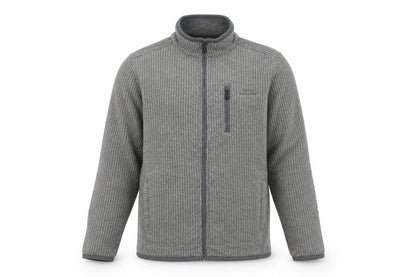 Weird Fish Men’s Grey M Fleece Full Zip Outdoor Jacket