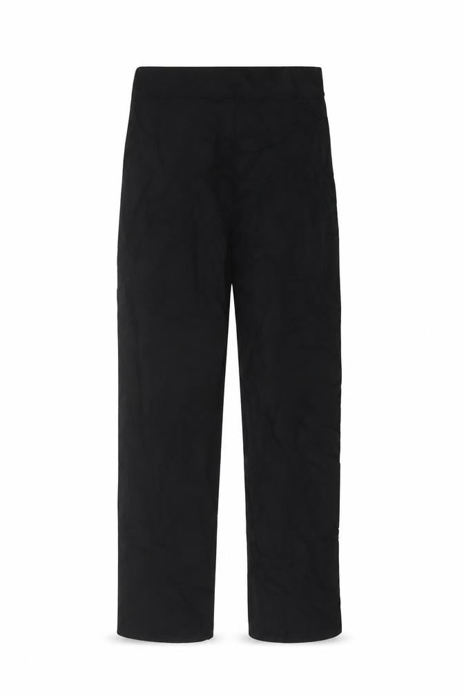 M&S Women’s Black Size 10 Long Straight Stretch Trousers