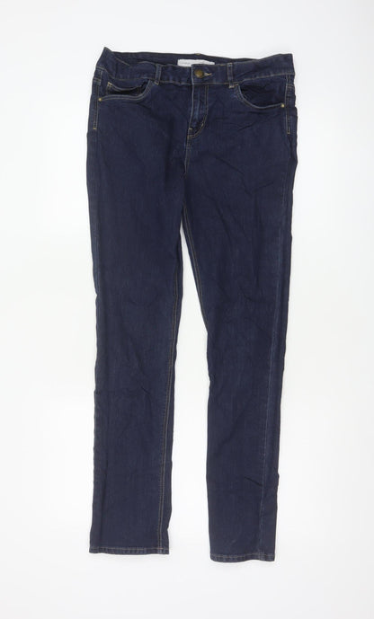 George Women’s Indigo UK 12 Skinny Stretch Denim Jeans Standard Length
