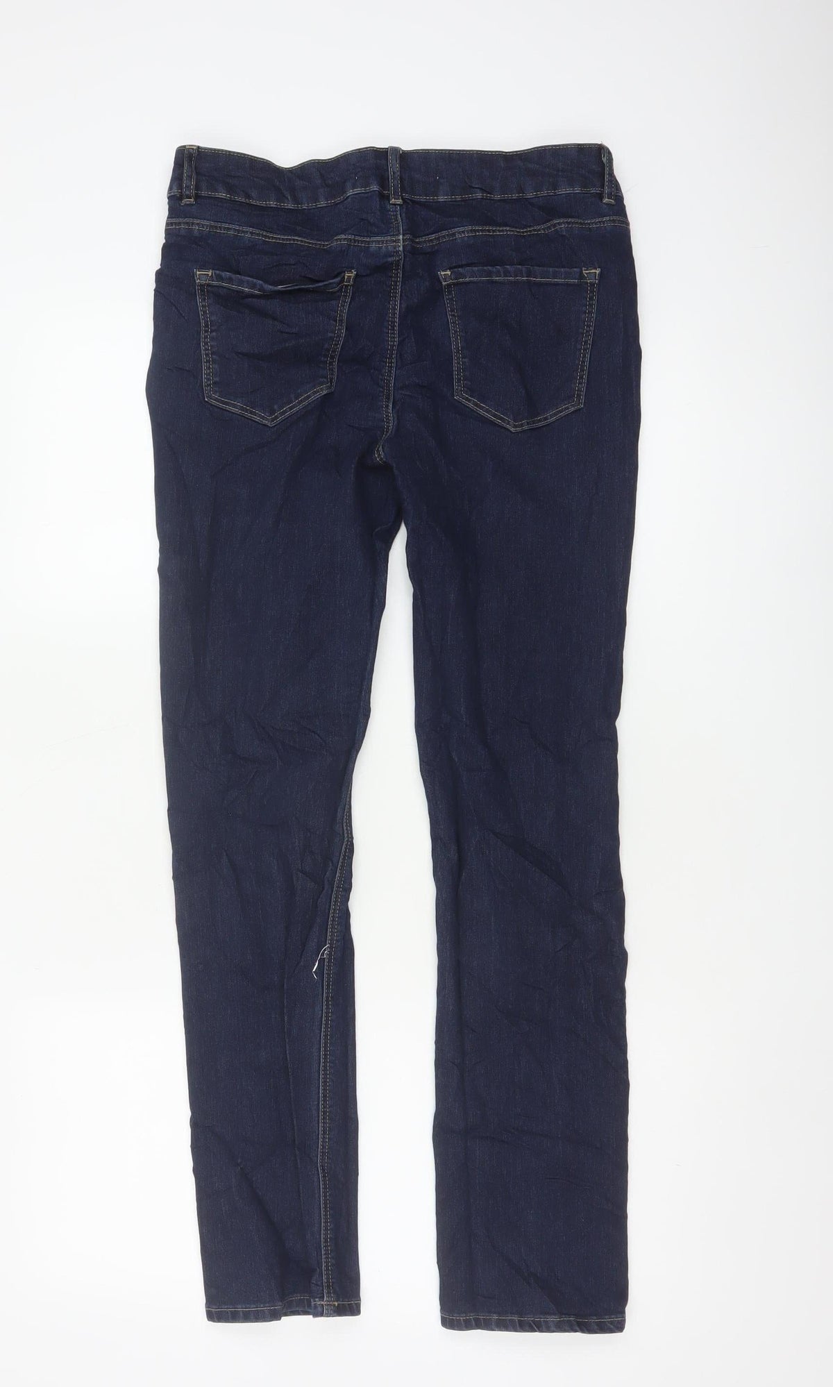 George Women’s Indigo UK 12 Skinny Stretch Denim Jeans Standard Length