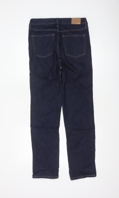 Marks and Spencer Women’s Blue UK 12 Regular Straight Stretch Jeans