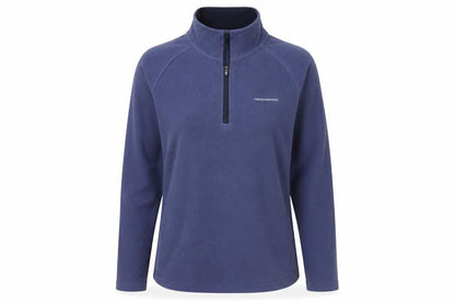 Craghoppers Women’s Blue UK 12 1/4 Zip Fleece Pullover Sweatshirt