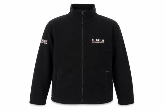 Front view of Regatta Professional Men’s Black S Fleece Full Zip Fujifilm Jacket