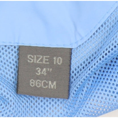 Regatta Women Blue Size 10 Isolite Waterproof Hooded Rain Jacket