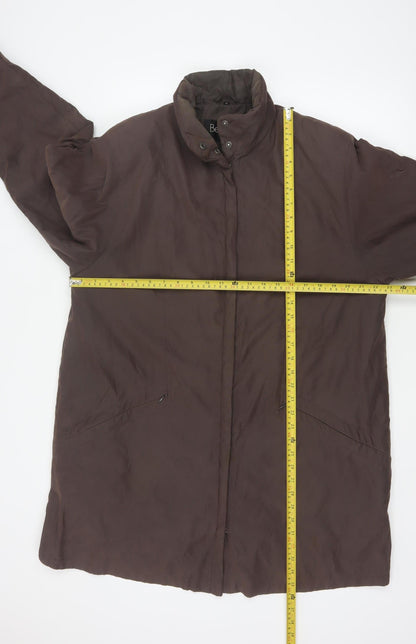 Berghaus Fashion Women’s Brown Size 14 Long Zip Outdoor Overcoat