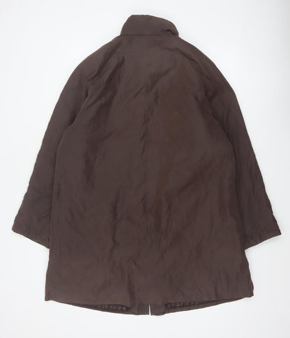 Berghaus Fashion Women’s Brown Size 14 Long Zip Outdoor Overcoat