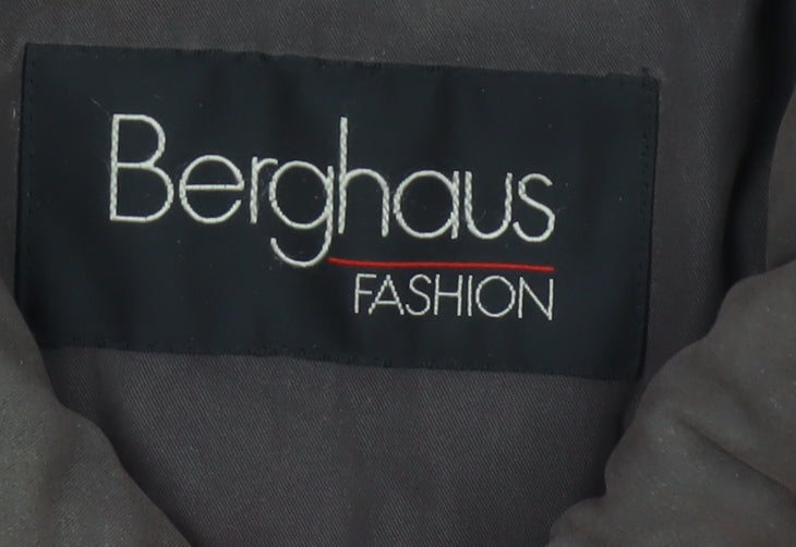 Berghaus Fashion Women’s Brown Size 14 Long Zip Outdoor Overcoat