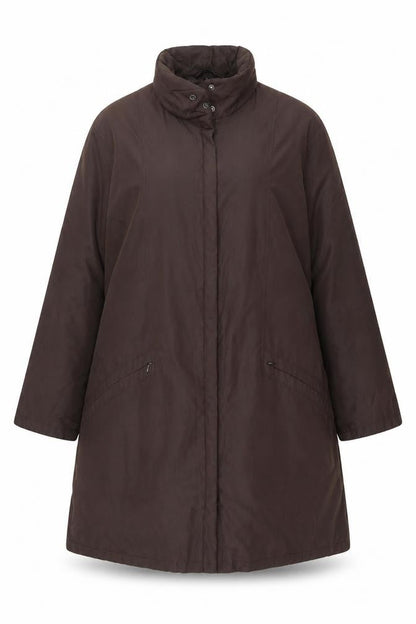 Berghaus Fashion Women’s Brown Size 14 Long Zip Outdoor Overcoat