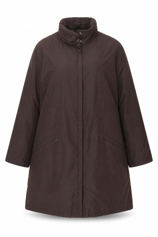 Berghaus Fashion Women’s Brown Size 14 Long Zip Outdoor Overcoat