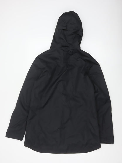 Peter Storm Women’s Black Size 14 Hooded Waterproof Parka Jacket