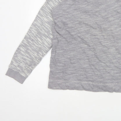 Champion Unisex Adults Grey XL Colourblock Raglan Jersey T-Shirt