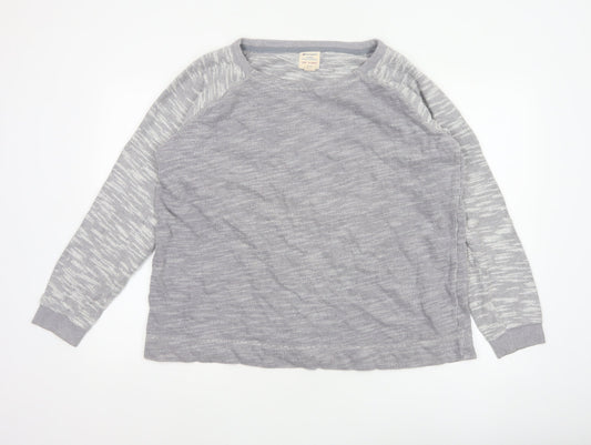 Back view of Champion unisex adults grey xl colourblock raglan jersey t-shirt