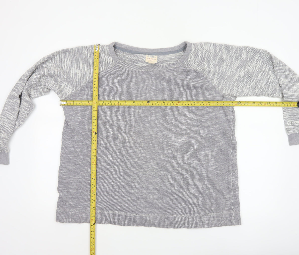 Champion Unisex Adults Grey XL Colourblock Raglan Jersey T-Shirt
