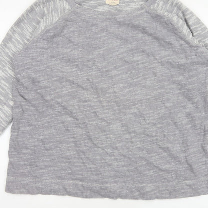 Champion Unisex Adults Grey XL Colourblock Raglan Jersey T-Shirt