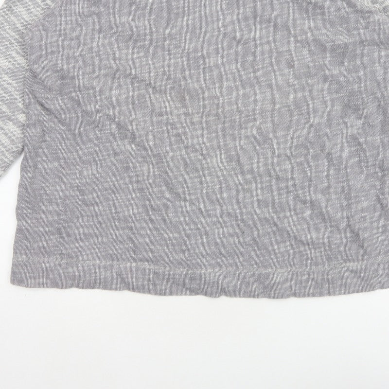 Champion Unisex Adults Grey XL Colourblock Raglan Jersey T-Shirt