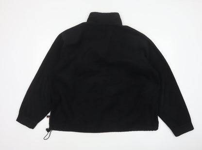 Timberland Men’s Black XL 1/4 Zip Polartec Fleece Sweatshirt