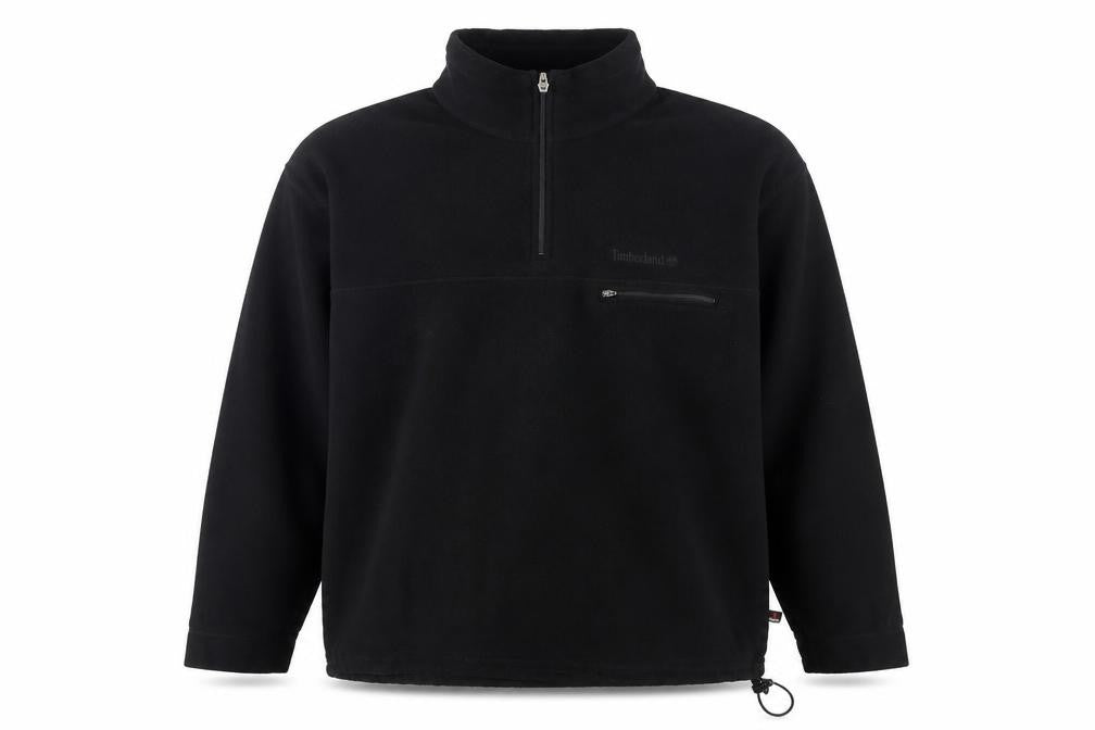 Timberland Men’s Black XL 1/4 Zip Polartec Fleece Sweatshirt