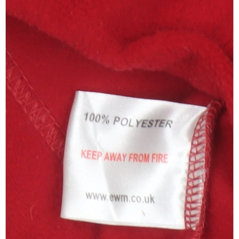 Isle Women’s Red Size 10 Fleece Full Zip Bodywarmer Waistcoat