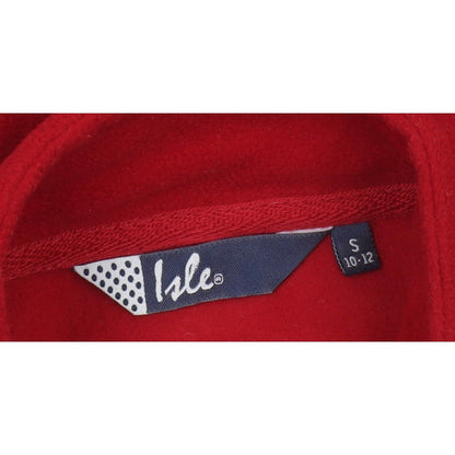 Isle Women’s Red Size 10 Fleece Full Zip Bodywarmer Waistcoat