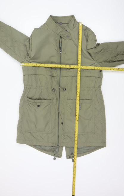Marks and Spencer Autograph Women Green UK 12 Quilted Parka Coat
