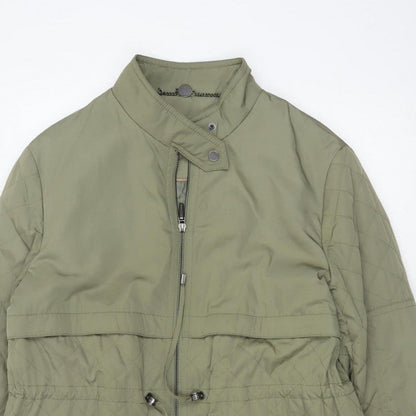 Marks and Spencer Autograph Women Green UK 12 Quilted Parka Coat