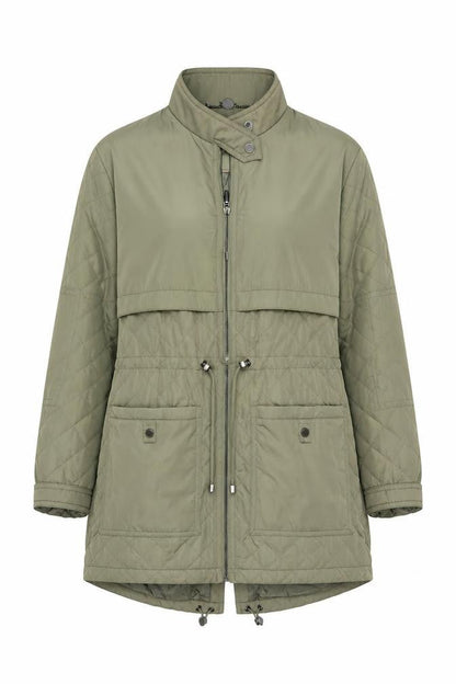 Marks and Spencer Autograph Women Green UK 12 Quilted Parka Coat