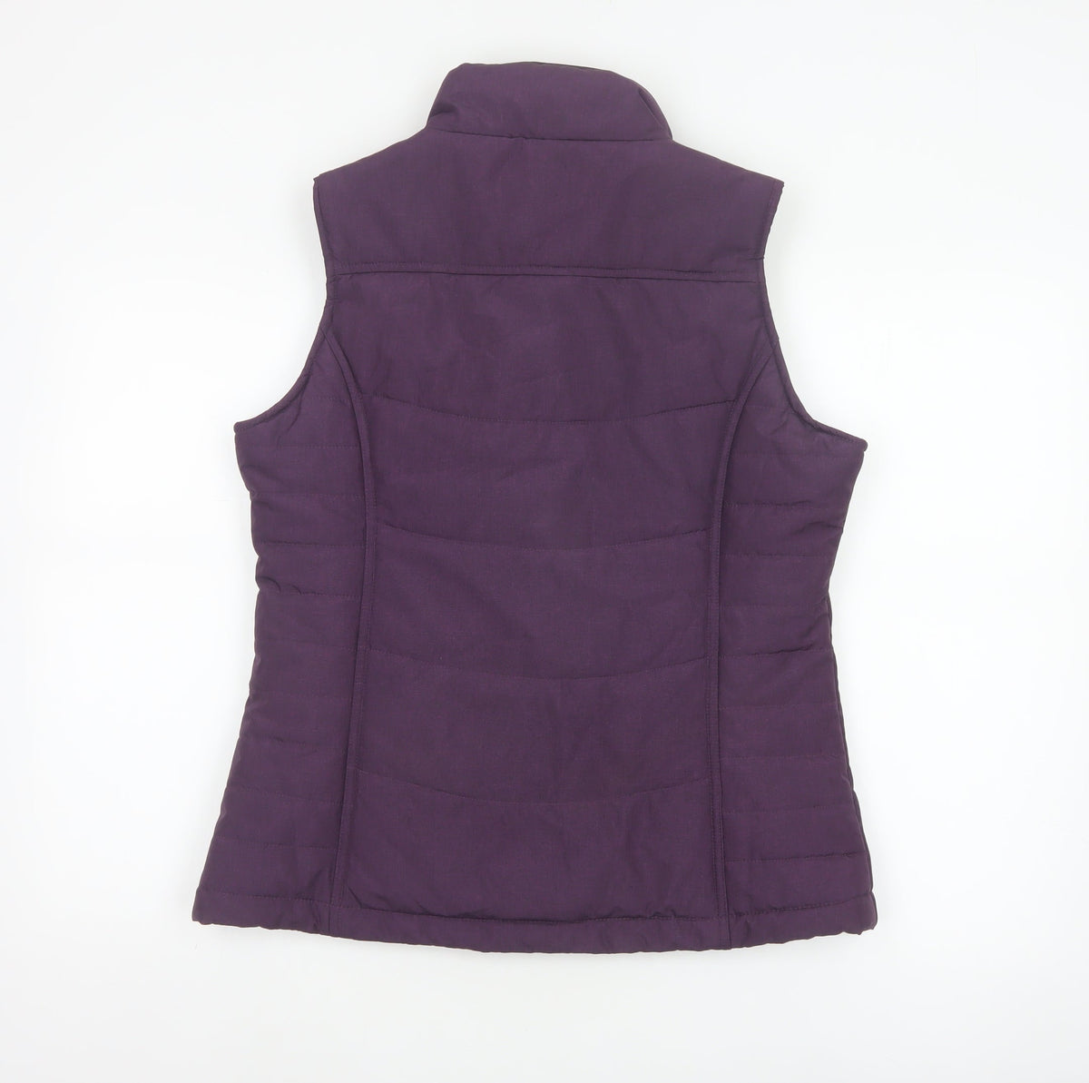 Peter Storm Women's Purple UK 12 Padded Gilet Waistcoat Zip Pockets