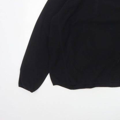 TOG24 Men’s Black XL 1/2 Zip Fleece Pullover Sweatshirt Outdoor Logo