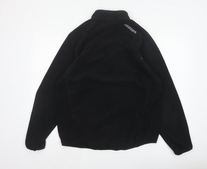 TOG24 Men’s Black XL 1/2 Zip Fleece Pullover Sweatshirt Outdoor Logo