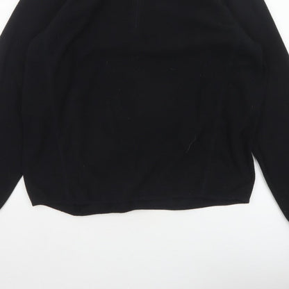 TOG24 Men’s Black XL 1/2 Zip Fleece Pullover Sweatshirt Outdoor Logo