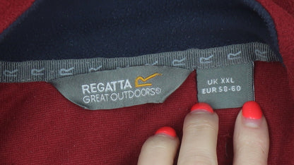 Regatta Men Red XXL Fleece Bodywarmer Waistcoat Full Zip Outdoor