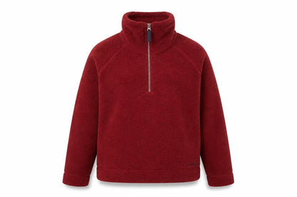 Craghoppers Women’s Red UK 8 Half Zip Fleece Pullover Sweatshirt