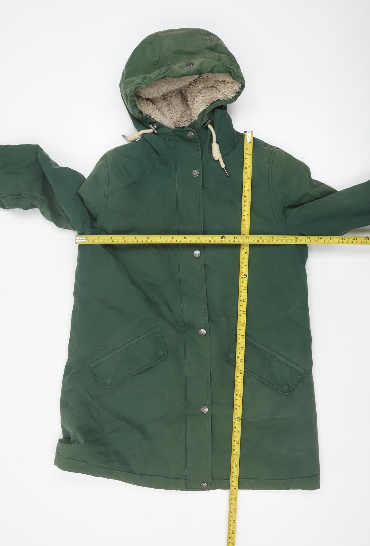 Seasalt Cornwall Women’s Green UK 12 Rain Coat Hooded Waterproof Parka