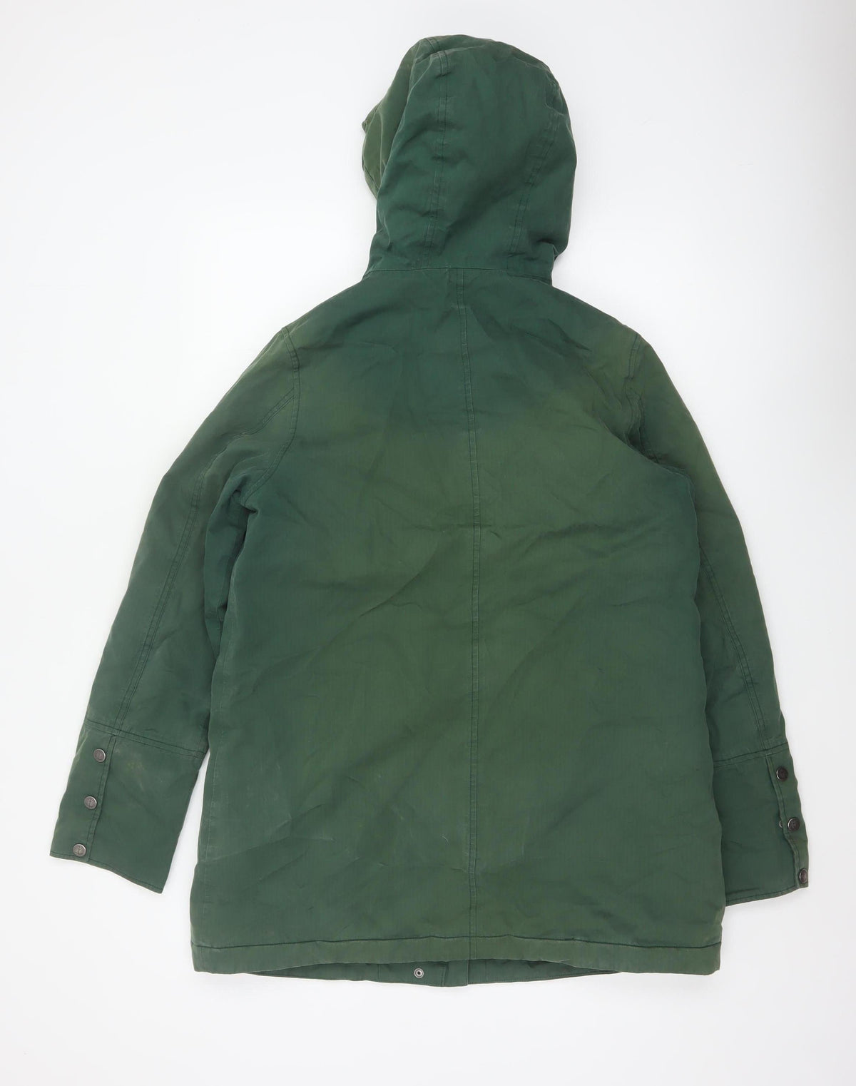 Seasalt Cornwall Women’s Green UK 12 Rain Coat Hooded Waterproof Parka