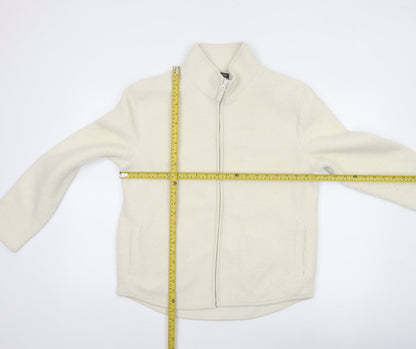 Bonmarché Women’s Ivory Size 14 Fleece Full Zip Jacket