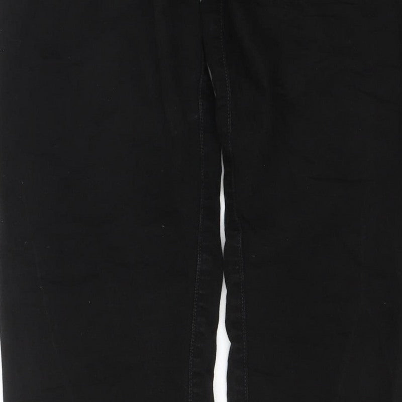 Levi's Men's Black W34 L32 Straight Stretch 5-Pocket Jeans