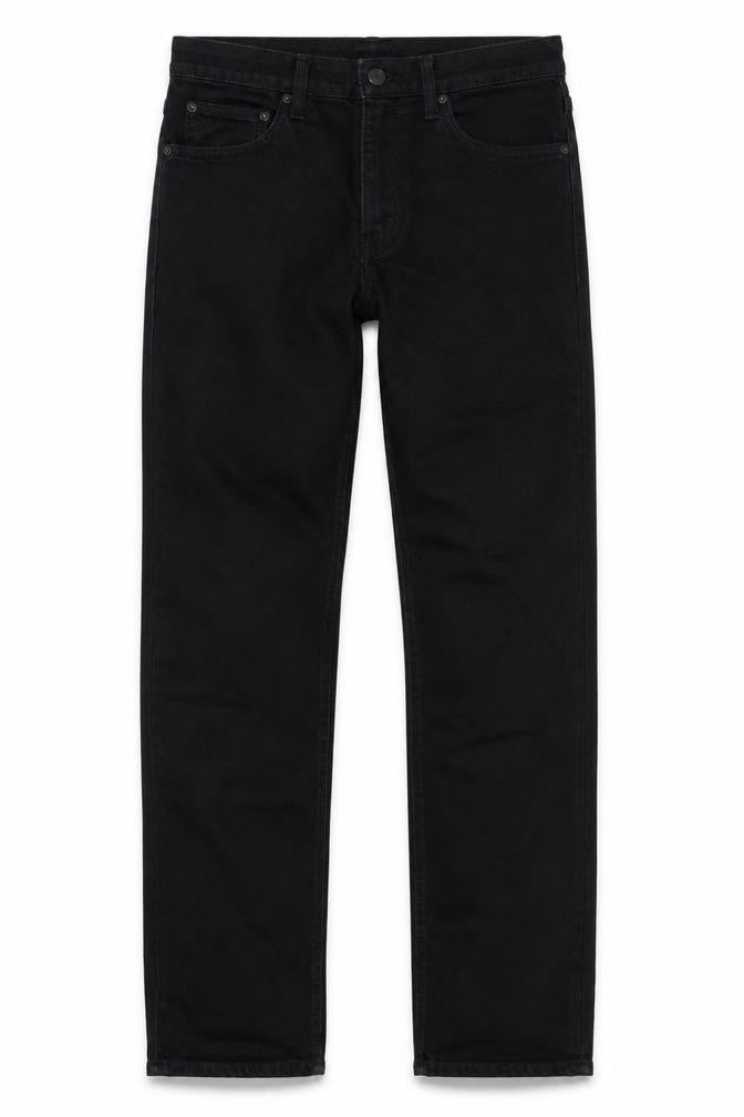 Levi's Men's Black W34 L32 Straight Stretch 5-Pocket Jeans