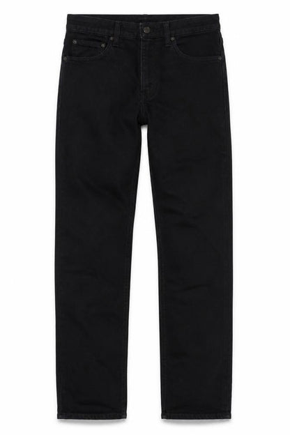 Levi's Men's Black W34 L32 Straight Stretch 5-Pocket Jeans