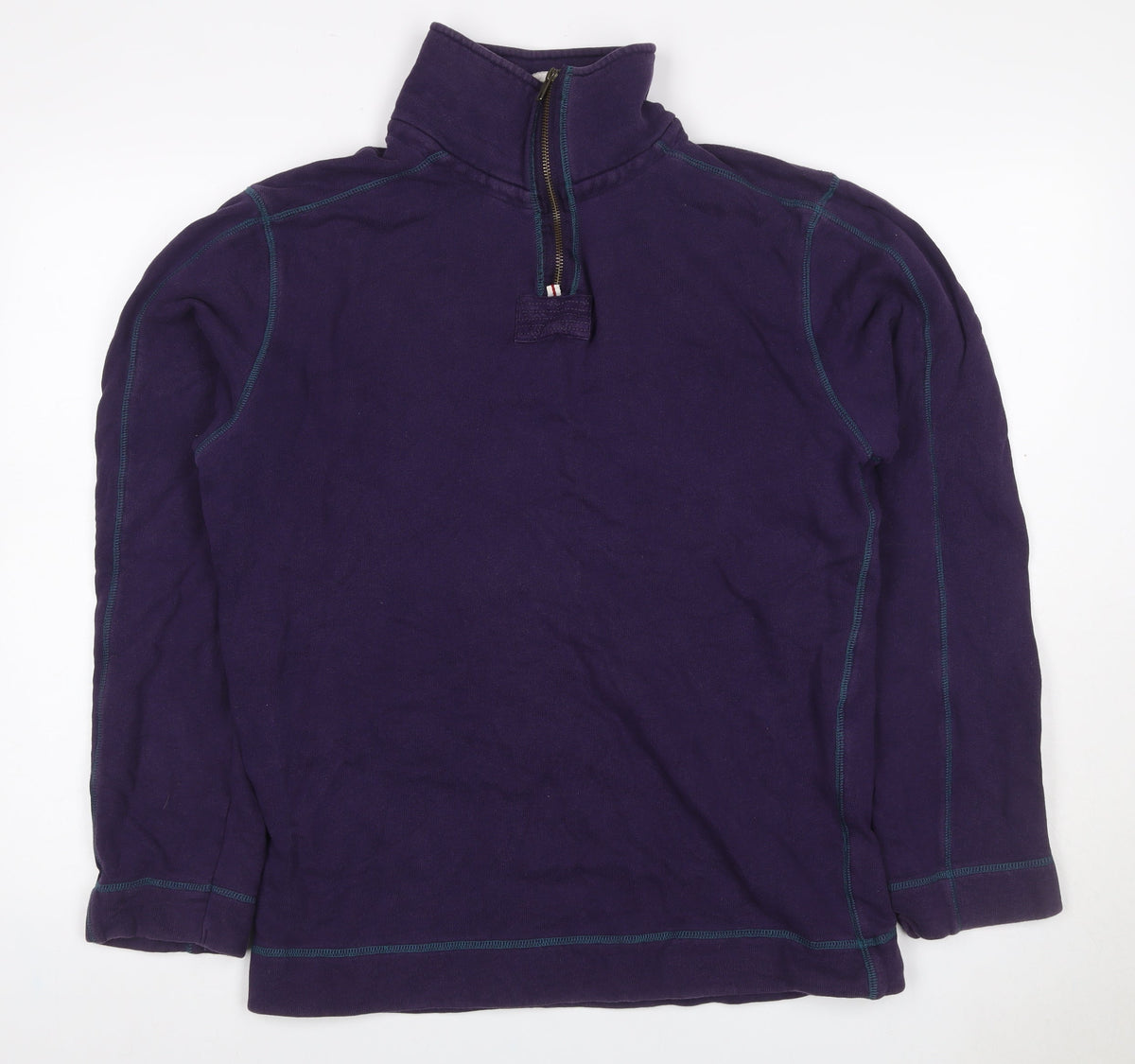 Aeropostale Men’s Purple S 1/4 Zip High Neck Pullover Sweatshirt