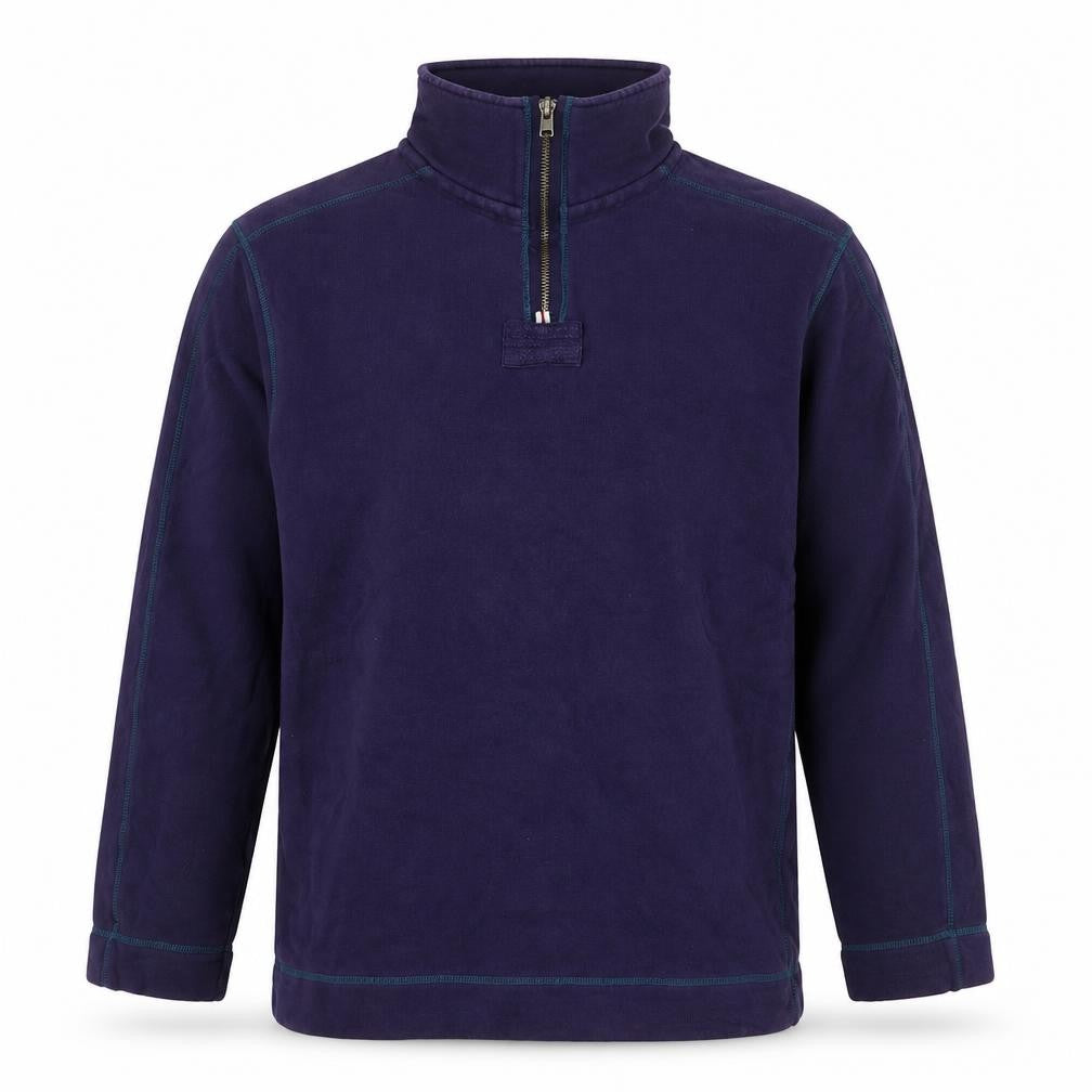Aeropostale Men’s Purple S 1/4 Zip High Neck Pullover Sweatshirt