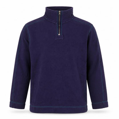 Aeropostale Men’s Purple S 1/4 Zip High Neck Pullover Sweatshirt
