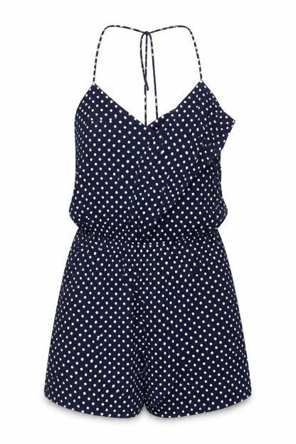 Zara Trafaluc Women Blue Polka Dot Mini Wrap Skirt UK 12
