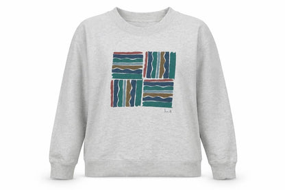 Seasalt Cornwall Women’s Grey UK 14 Organic Cotton Graphic Sweatshirt