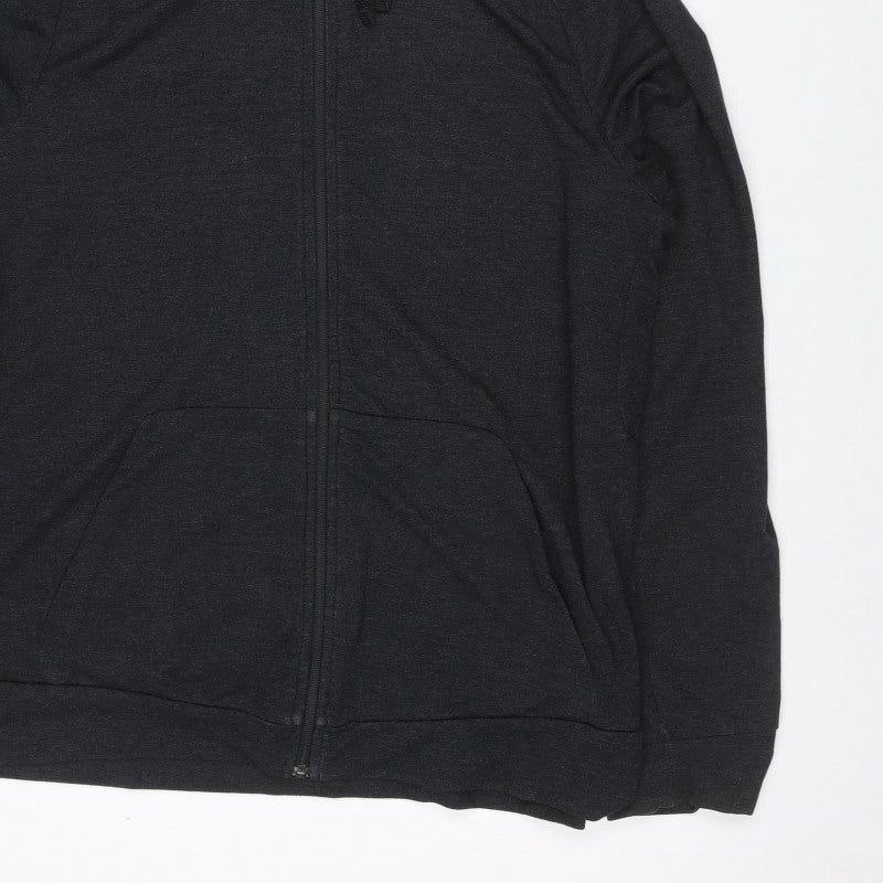 Nike Women’s Black L Dri-FIT Full Zip Hooded Hoodie Sportswear