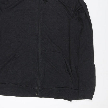 Nike Women’s Black L Dri-FIT Full Zip Hooded Hoodie Sportswear