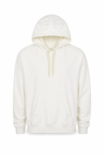 Folk Men’s Ivory L Pullover Hoodie Logo Cotton Blend